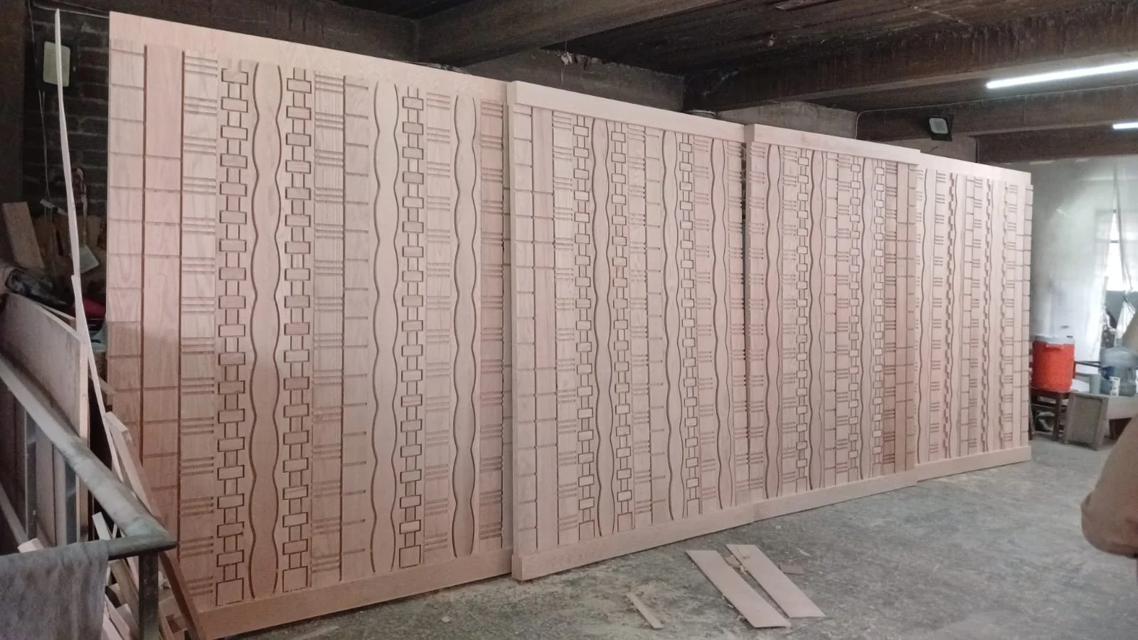 Monumental CNC Wall Panels Detail