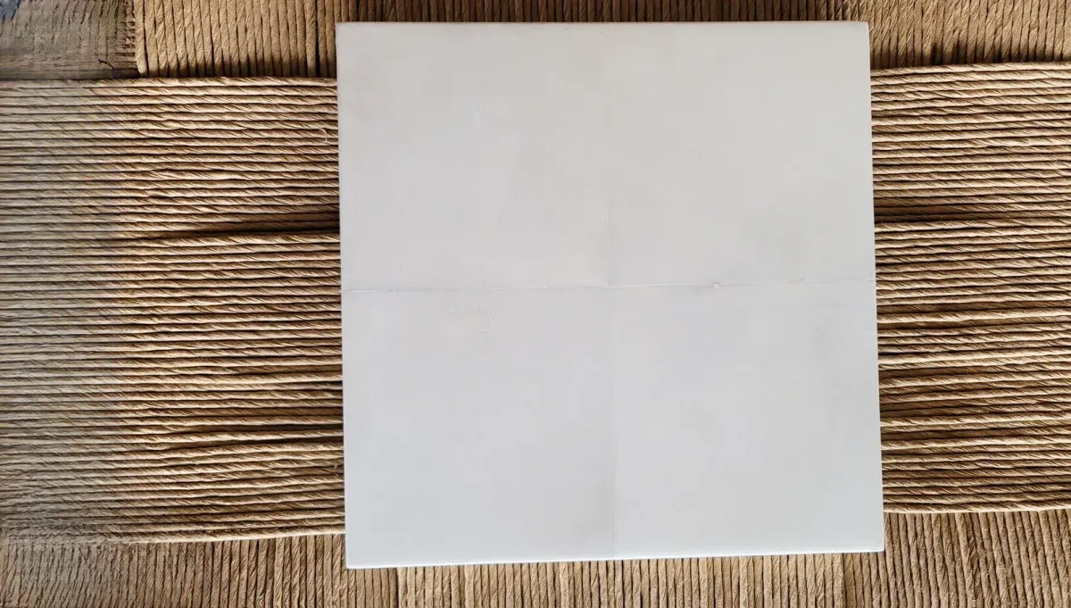 Natural bone white genuine parchment texture for high-end bespoke furniture